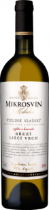 Ryzlink vlašský 2021 výběr z hroznů suché Liščí vrch Traditional Line Mikrosvín Mikulov Ryzlink vlašský 2021 výběr z hroznů suché Liščí vrch Traditional Line Mikrosvín Mikulov
