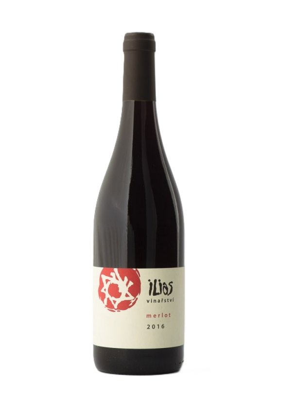 Merlot 2023 pozdní sběr suché řada Family Reserve Vinařství Ilias