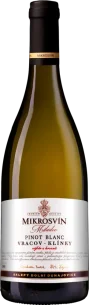 Pinot Blanc 2024 výběr z hroznů suché Klínky Traditional Line Mikrosvín Mikulov