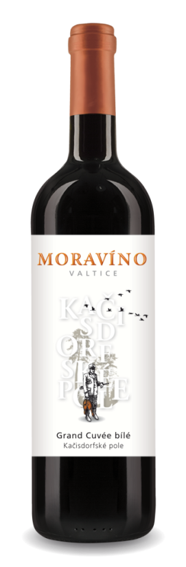 Grand Cuvée bílé 2023 pozdní sběr suché Moravíno Valtice