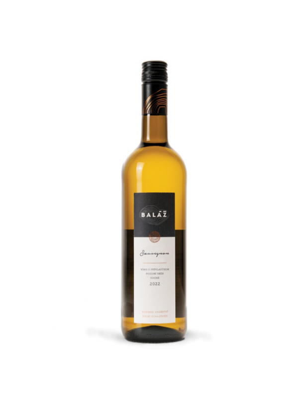 Sauvignon 2024 pozdní sběr suché Vinařství Baláž