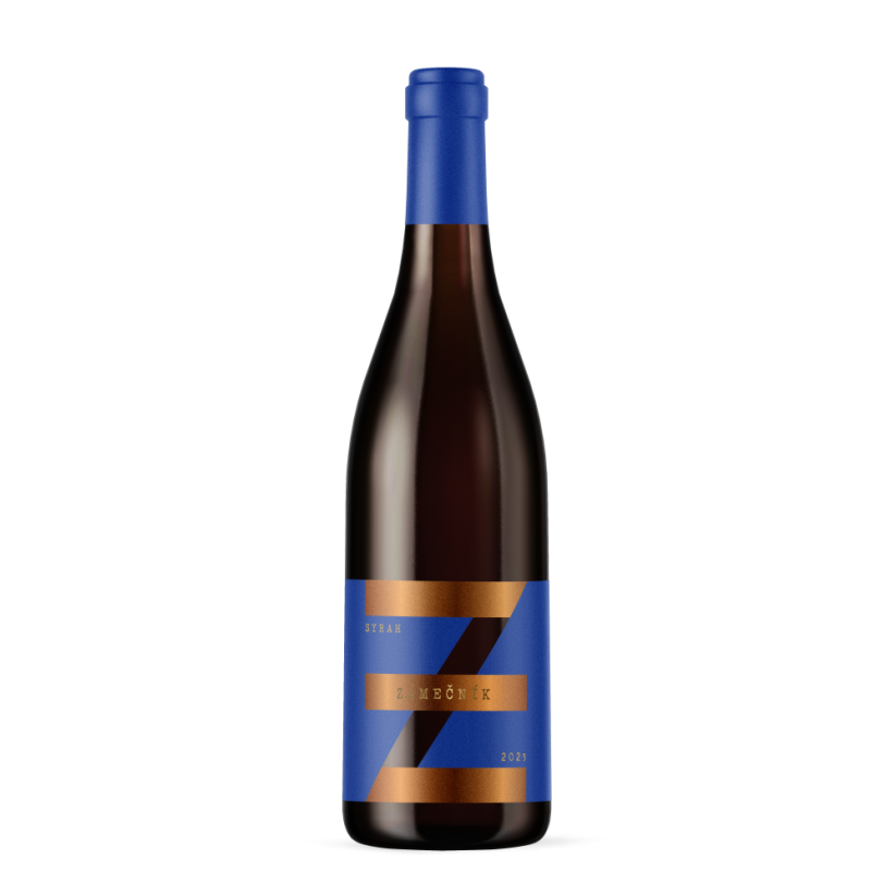 Syrah 2023 výběr z hroznů suché Vinařství Zámečník