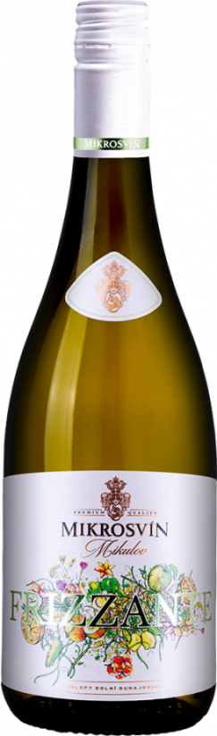 Frizzante 2024 moravské zemské víno suché Mikrosvín Mikulov