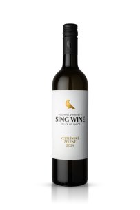 Veltlínské zelené 2024 pozdní sběr suché Vinařství Sing wine Veltlínské zelené 2024 pozdní sběr suché Vinařství Sing wine