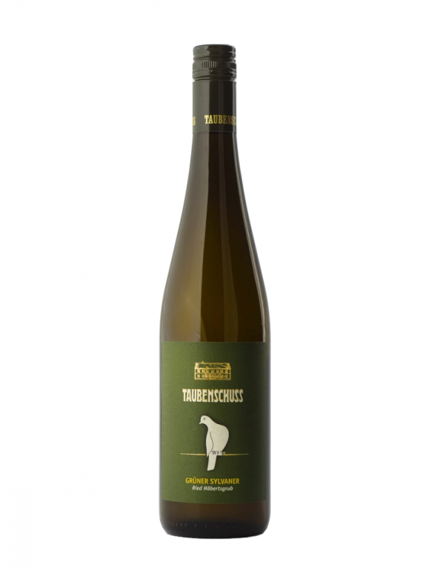 Gruner Sylvaner 2021 suché Ried Höbertsgrub Rakousko Weingut Taubenschuss
