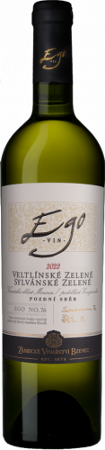 Cuveé Sylvánské zelené a Veltlínské zelené 2021 suché řada EGO Zámecké vinařství Bzenec - Salon vín 2024