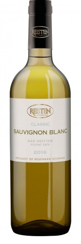 Sauvignon Blanc 2016 pozdní sběr suché řada Classic Vinařství Reisten