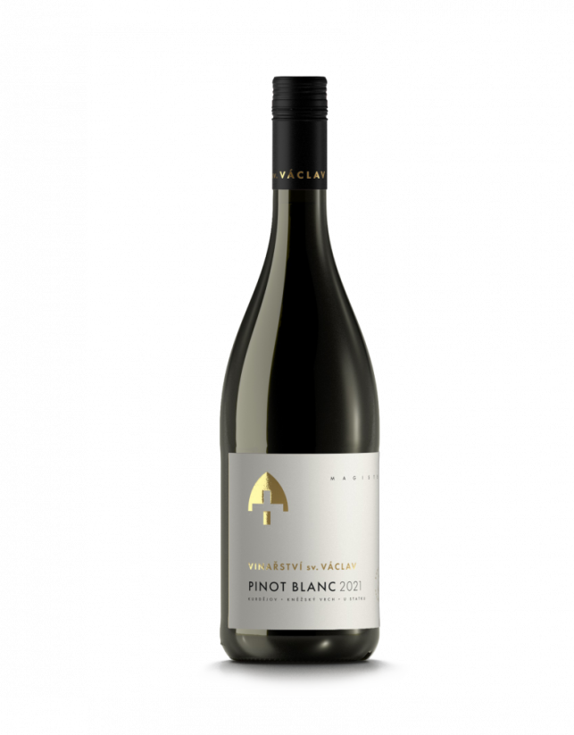 Pinot Blanc 2023 moravské zemské víno řada Magister Vinařství Václav