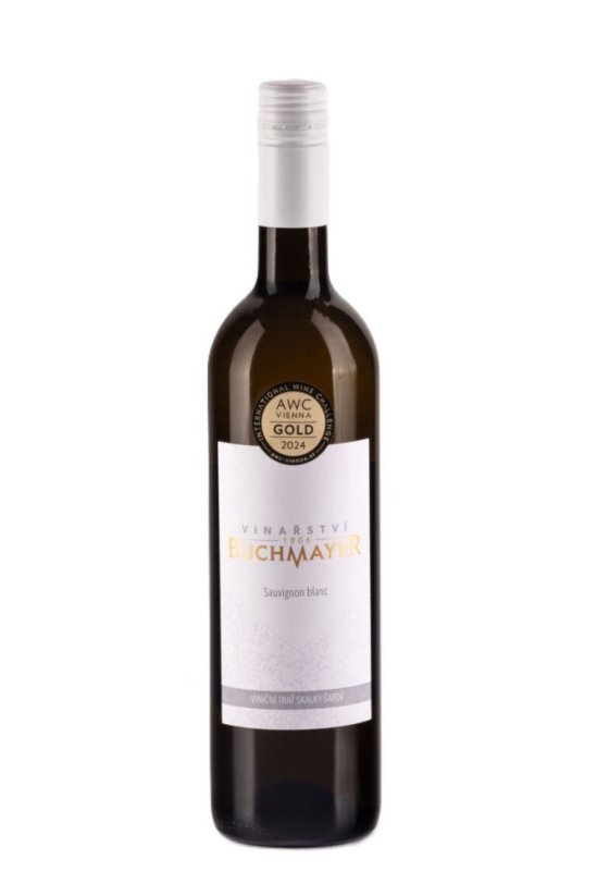 Sauvignon 2023 pozdní sběr suché Vinařství Buchmayer